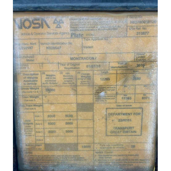 2010 Montracon SKELETAL in Skeletal Trailers Trailers