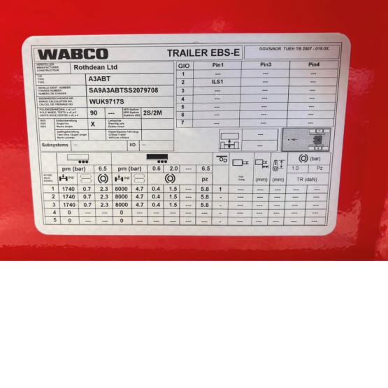 2025 Rothdean STEEL TIPPING TRAILER in Tipper Trailers Trailers