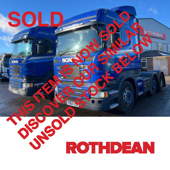 2014 SCANIA R450 in 6x2 Tractor Units