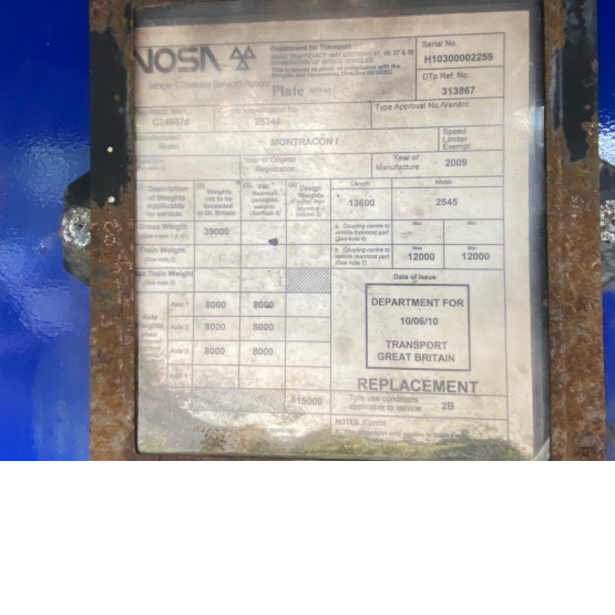 2008 Montracon FLAT in Flat Trailers Trailers