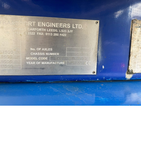 2009 TCL FOOD TANKER in Food & Chemical Tankers Trailers