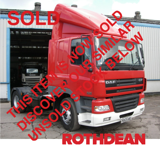 2003 DAF 85CF380 in 4x2 Tractor Units