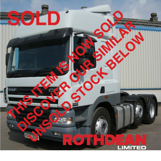 2004 DAF CF85-430 in 6x2 Tractor Units