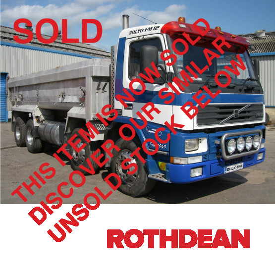 2001 VOLVO FM12-380 in Tippers Rigid Vehicles