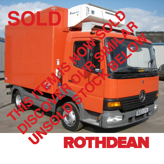 2003 MERCEDES ATEGO 815 in Fridge Rigid Vehicles