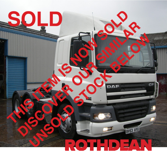 2003 DAF 85CF430 in 6x2 Tractor Units