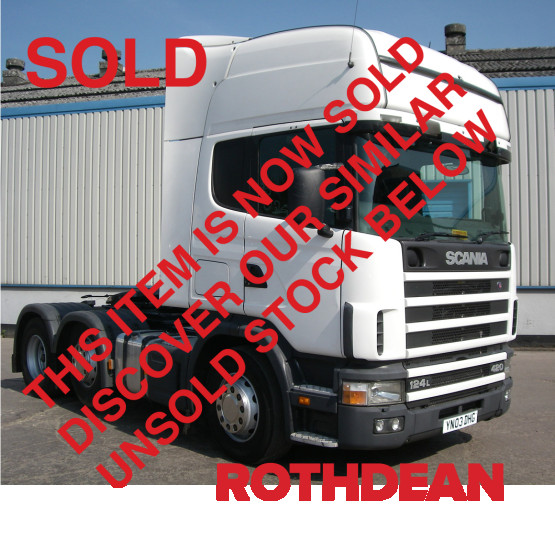 2003 SCANIA R124-420 in 6x2 Tractor Units