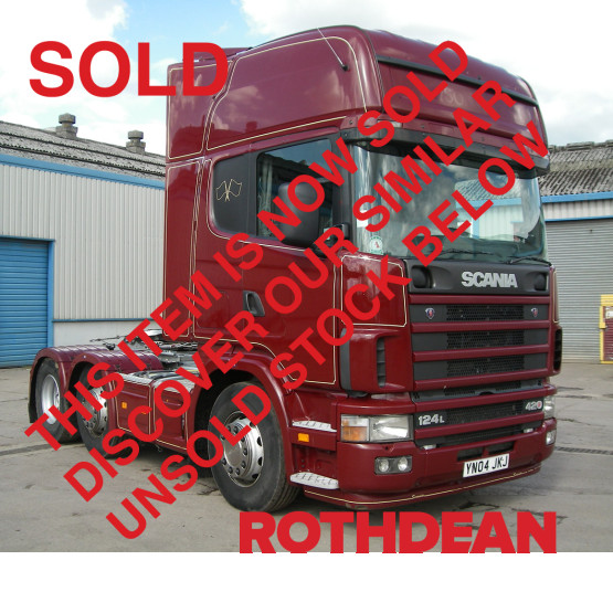 2004 SCANIA R124-420 in 6x2 Tractor Units