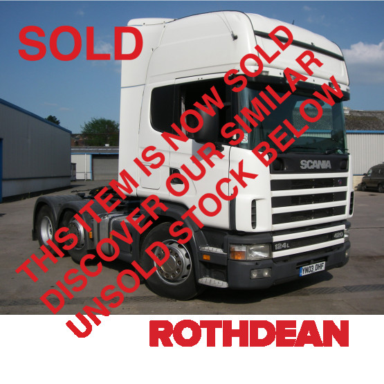 2003 SCANIA R124-420 in 6x2 Tractor Units