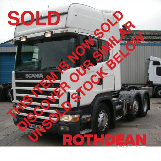 2003 SCANIA R124-420 in 6x2 Tractor Units