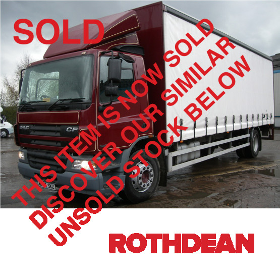 2006 DAF 65CF250 in Curtain Siders Rigid Vehicles
