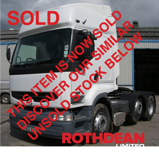 2001 RENAULT PREMIUM 420 DCI in 6x2 Tractor Units
