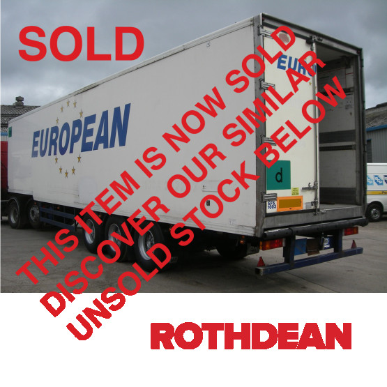 1995 GRAY & ADAMS FRIDGE in Box Trailers Trailers