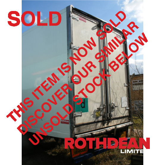 1995 GRAY & ADAMS FRIDGE in Box Trailers Trailers
