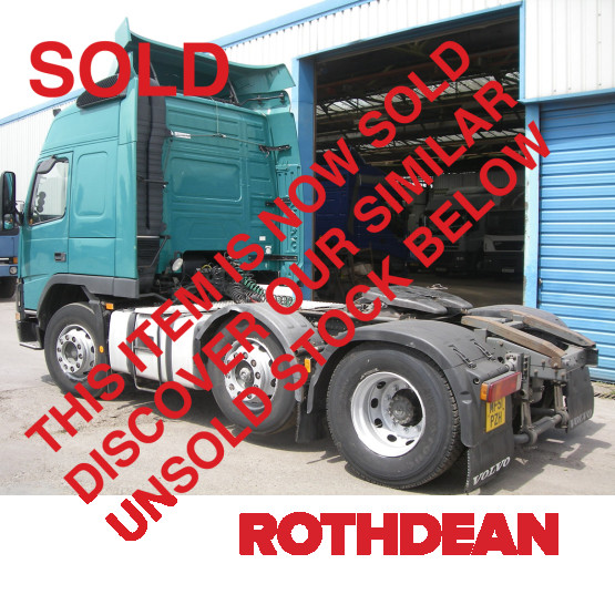 2002 VOLVO FM12-420 GLOBETROTTER in 6x2 Tractor Units