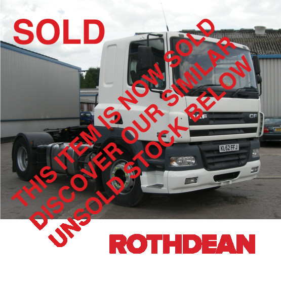 2002 DAF 85CF340 in 4x2 Tractor Units