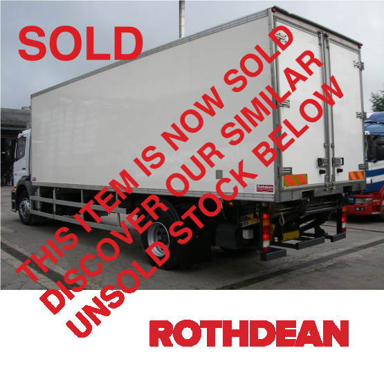2004 MERCEDES ATEGO 1823 in Fridge Rigid Vehicles