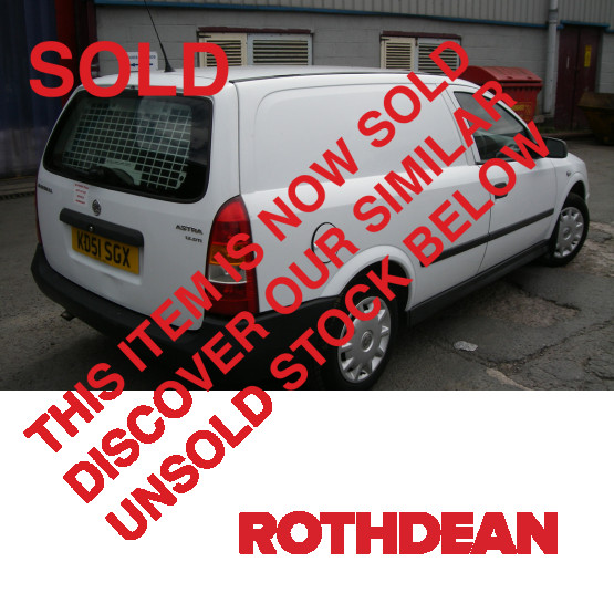 2001 VAUXHALL ASTRA DIESEL 1.7DTI in Cars and Light Vans Rigid