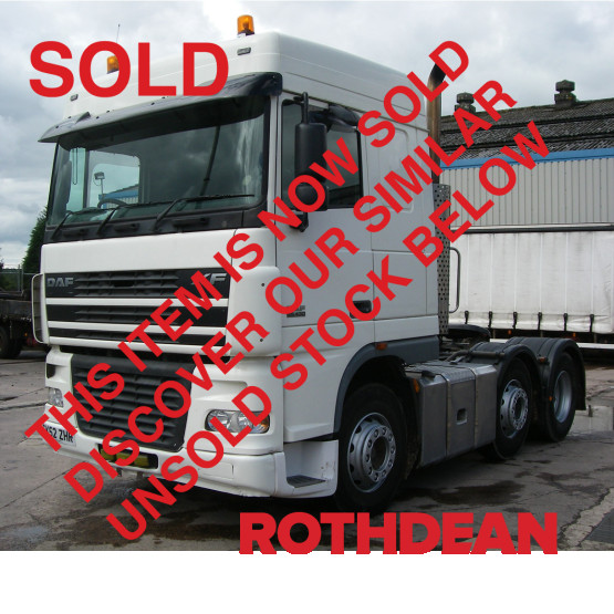 2003 DAF 95XF430 in 6x2 Tractor Units