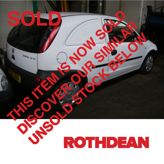 2001 VAUXHALL CORSA 1.7 DI in Cars and Light Vans Rigid