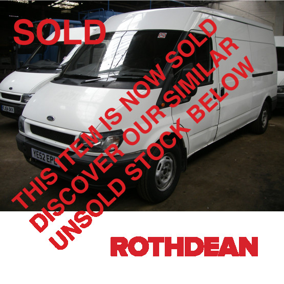 2002 FORD TRANSIT 125T350 in Cars and Light Vans Rigid