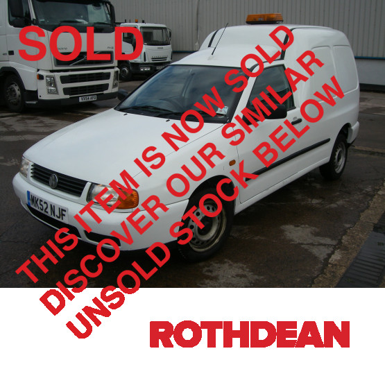 2002 VOLKSWAGEN CADDY SDI in Cars and Light Vans Rigid