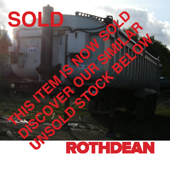 2001 Rothdean ALLOY AGG in Tipper Trailers Trailers