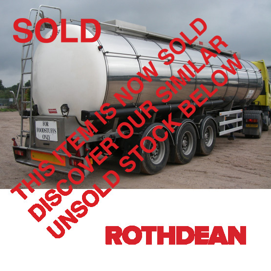 1999 Rothdean G.P in Food & Chemical Tankers Trailers