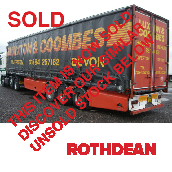 1997 Crane Freuhauf STRAIGHT FRAME in Curtain Siders Trailers