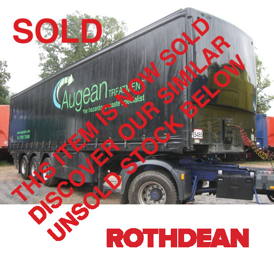 1994 Cartwright STRAIGHT FRAME in Curtain Siders Trailers