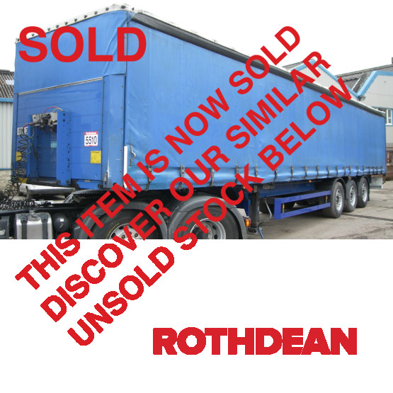 2003 SCHMITZ COIL CARRIER in Curtain Siders Trailers