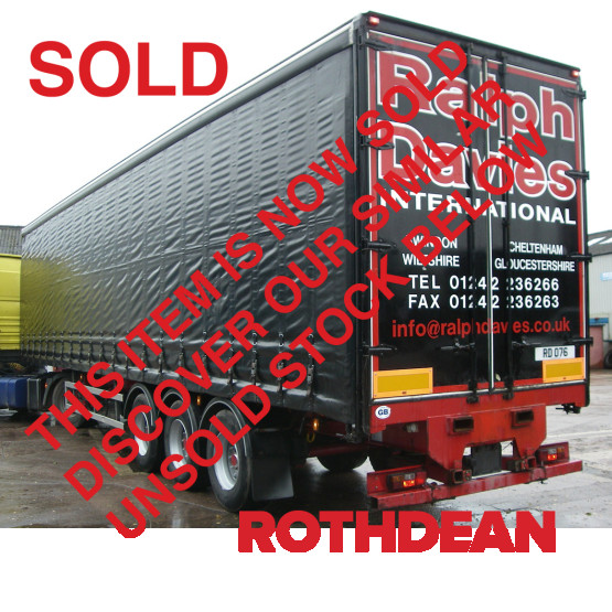 2002 SDC DOUBLE DECK in Curtain Siders Trailers