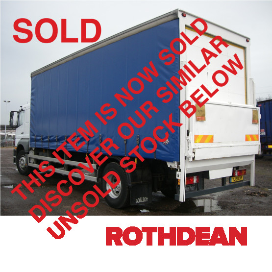 2001 MERCEDES ATEGO 1823 in Curtain Siders Rigid Vehicles