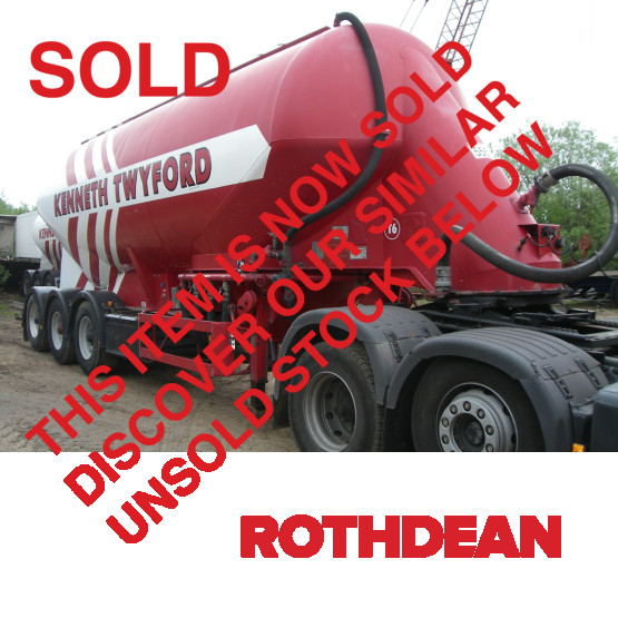 1993 FELDBINDER DOUBLE HOPPER in Powder Tankers Trailers