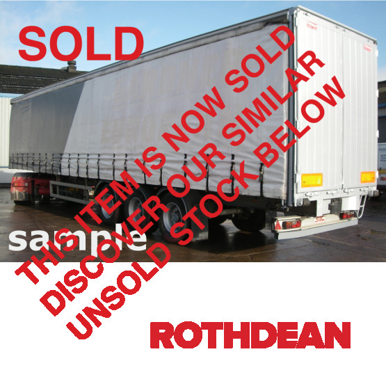 2000 SDC STRAIGHT in Curtain Siders Trailers