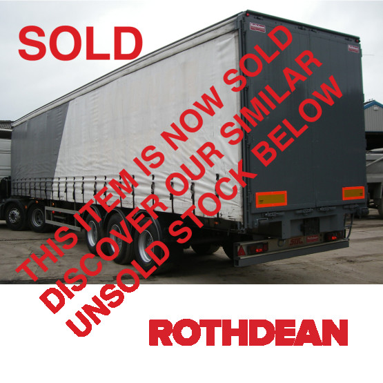 2000 SDC STRAIGHT in Curtain Siders Trailers