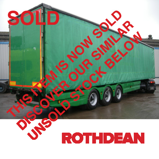 2000 Montracon STRAIGHT FRAME in Curtain Siders Trailers