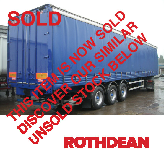2002 SDC STRAIGHT in Curtain Siders Trailers