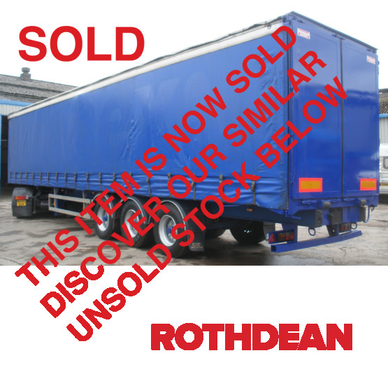 2002 SDC STRAIGHT in Curtain Siders Trailers
