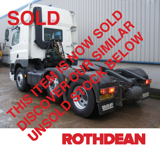 2005 DAF CF85-430 SKY CAB in 6x2 Tractor Units