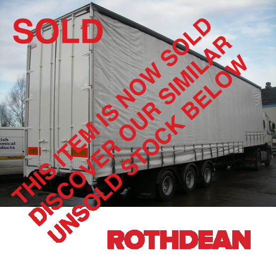 1994 Crane Freuhauf STEPFRAME in Curtain Siders Trailers