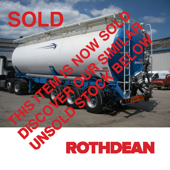 2006 KASSBOHRER TIPPING in Powder Tankers Trailers