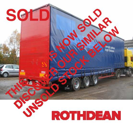 2001 CORUS DOUBLE DECK in Curtain Siders Trailers