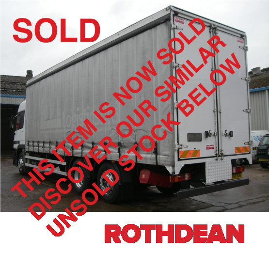 2005 MERCEDES ACTROS 2536 in Curtain Siders Rigid Vehicles