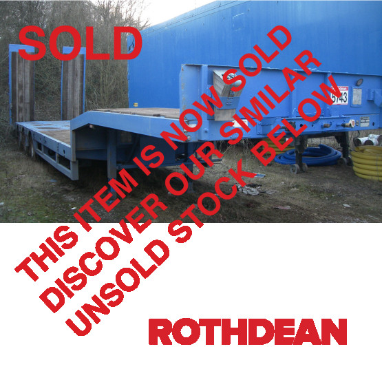 1998 FAYMONVILLE LOWLOADER in Other Trailers