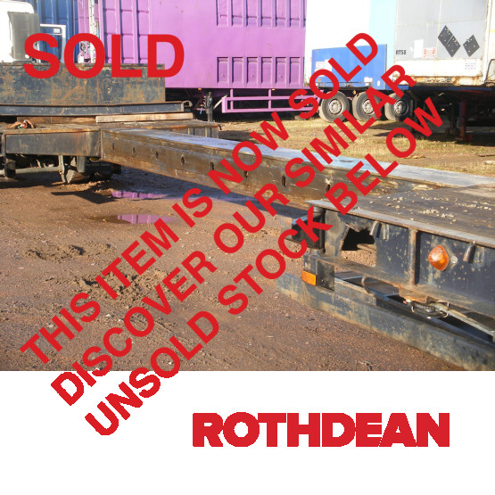 1986 BROSHUIS DOUBLE EXTENDABLE in Other Trailers