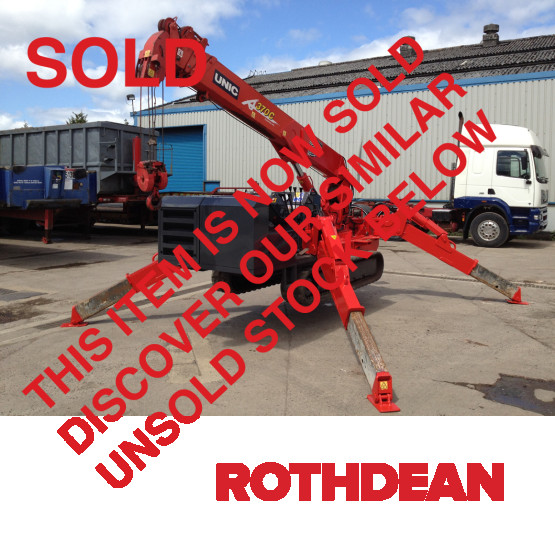 2005 UNIC URA370CD MINI CRANE in Other