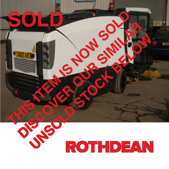 2007 JOHNSTON CX200 COMPACT SWEEPER in Other