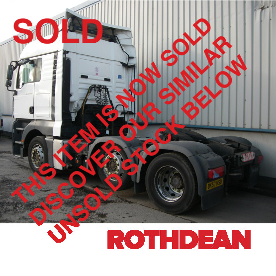 2007 MAN TGA26-440 XLX in 6x2 Tractor Units