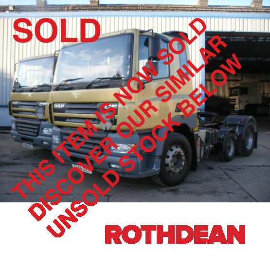 2006 DAF CF85-430 in 6x2 Tractor Units